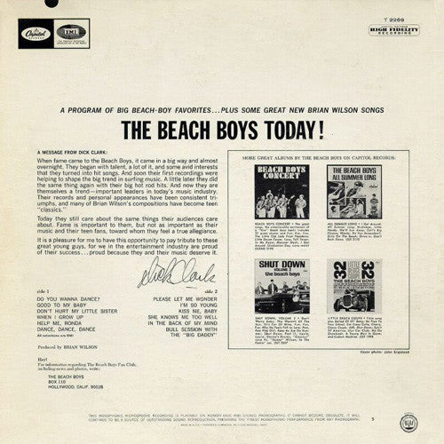 The Beach Boys - The Beach Boys Today! - LP 2