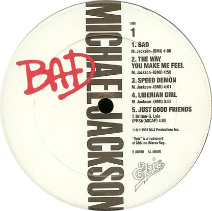 Michael Jackson - Bad - LP 4