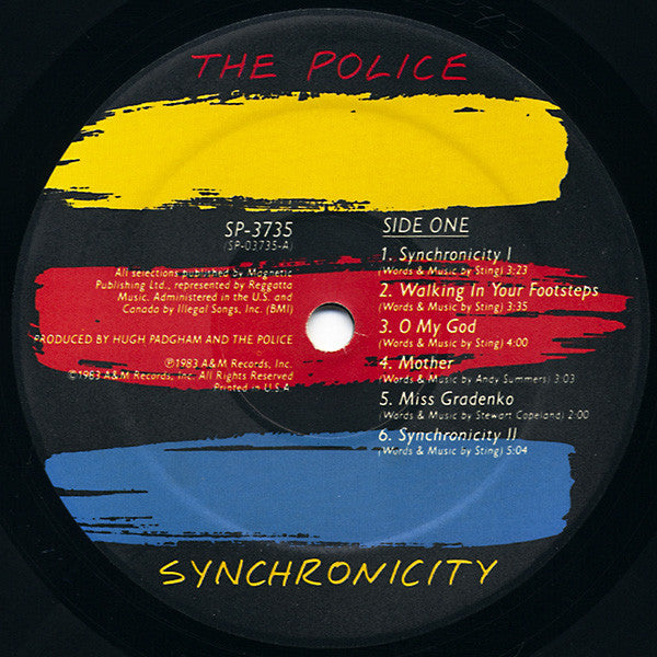 The Police - Synchronicity - LP 3