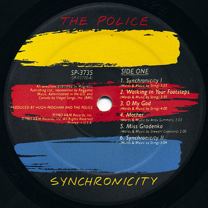 The Police - Synchronicity - LP 3