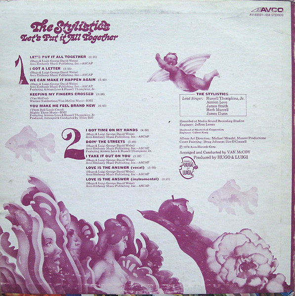 The Stylistics - Let's Put It All Together - LP 2