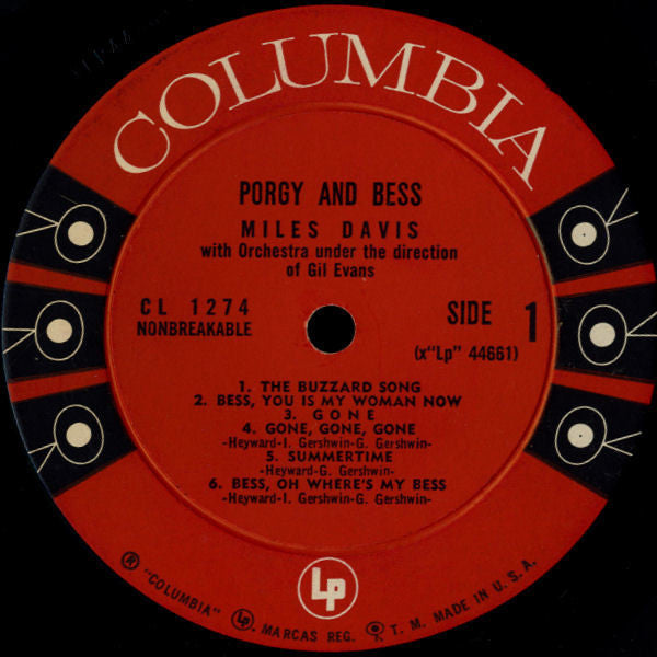 Miles Davis - Porgy And Bess - LP 3