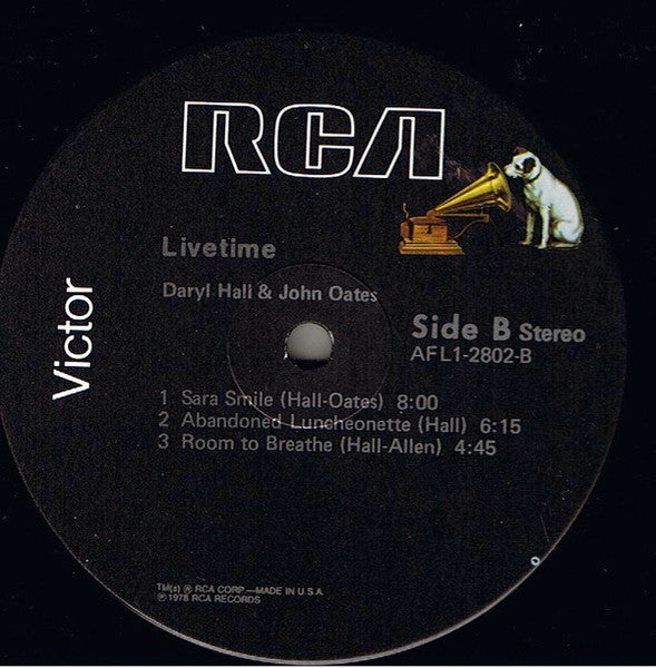 Daryl Hall & John Oates - Livetime - LP 4