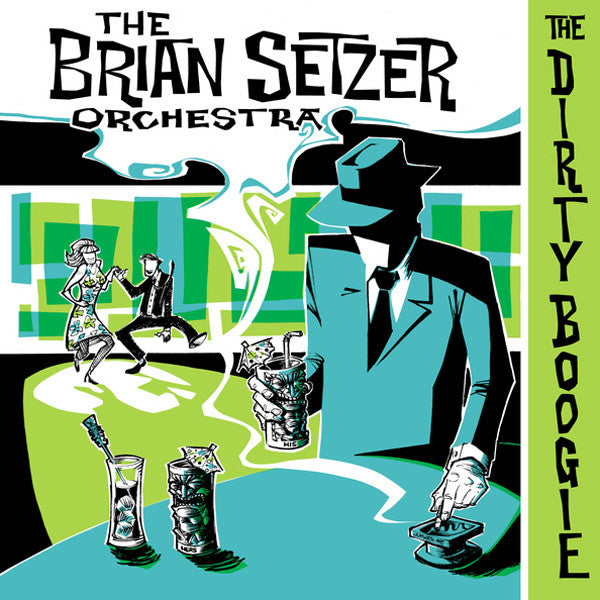 The Brian Setzer Orchestra - The Dirty Boogie - VINTAGE vinyl record for sale