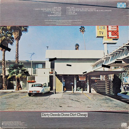 AC/DC - Dirty Deeds Done Dirt Cheap - LP 2