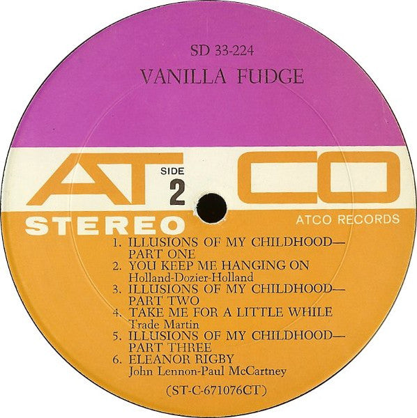 Vanilla Fudge - Vanilla Fudge - Vinyl, LP, Album, Stereo 4