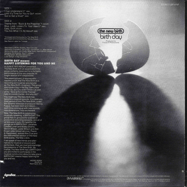 The New Birth* - Birth Day - Vinyl, LP, Album, Stereo 2
