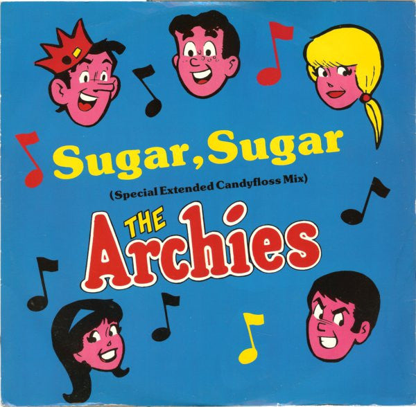 The Archies - Sugar, Sugar (Special Extended Candyfloss Mix) - 12"