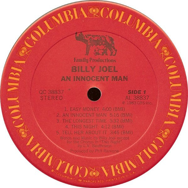 Billy Joel - An Innocent Man - LP 3