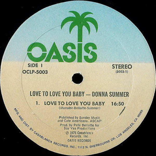 Donna Summer - Love To Love You Baby - LP 3