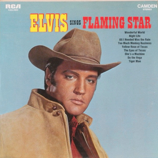 Elvis Presley - Flaming Star - VINTAGE vinyl record for sale