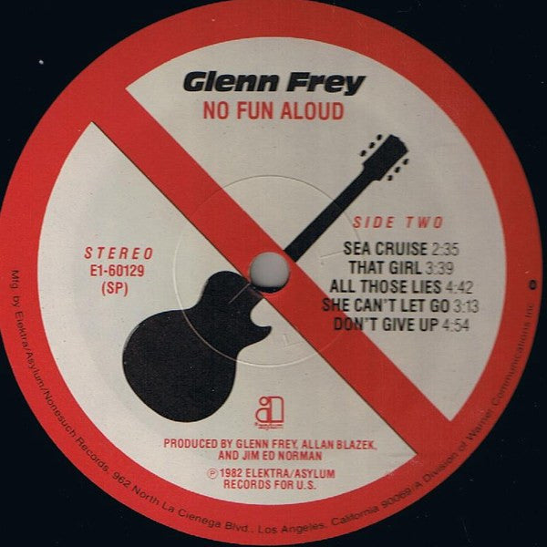 Glenn Frey - No Fun Aloud - LP 4