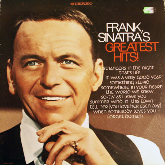 Frank Sinatra - Greatest Hits - VINTAGE vinyl record for sale
