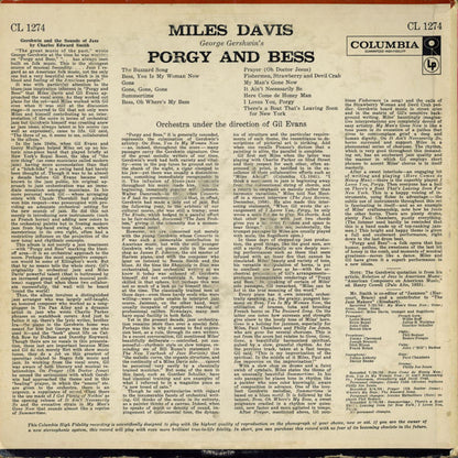 Miles Davis - Porgy And Bess - LP 2