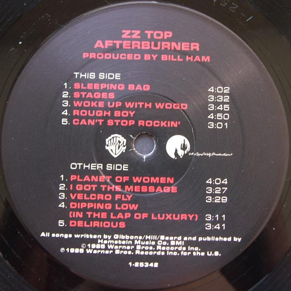 ZZ Top - Afterburner - LP 3