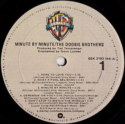 The Doobie Brothers - Minute By Minute - LP 4