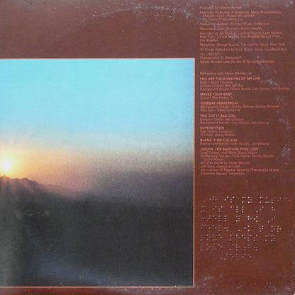 Stevie Wonder - Talking Book - LP 3