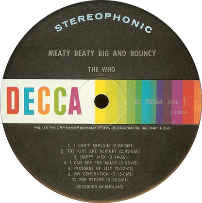 The Who - Meaty Beaty Big And Bouncy - LP 4