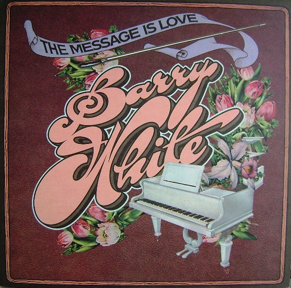 Barry White - The Message Is Love - VINTAGE vinyl record for sale
