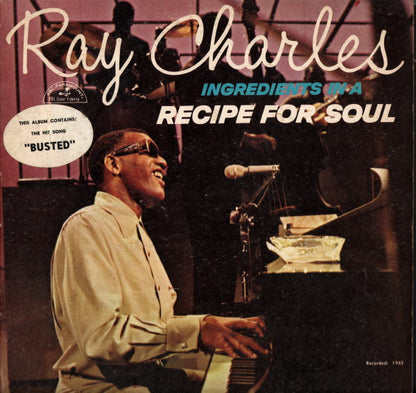 Ray Charles - Ingredients In A Recipe For Soul - LP