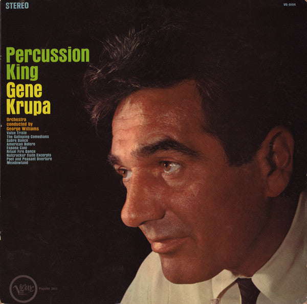 Gene Krupa - Percussion King - VINTAGE vinyl record for sale