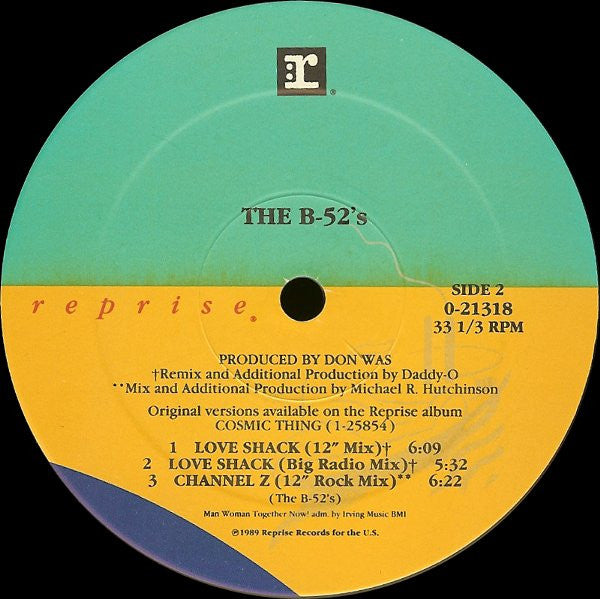 The B-52's - Love Shack - 12" 4