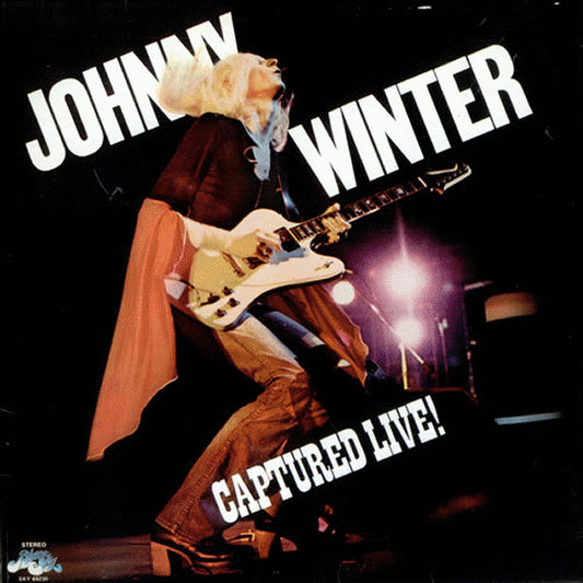 Johnny Winter - Captured Live! - VINTAGE vinyl record for sale