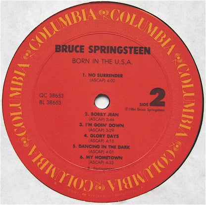 Bruce Springsteen - Born In The U.S.A. - LP 4