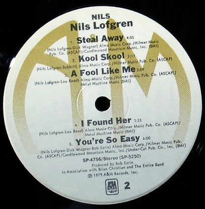 Nils Lofgren - Nils - LP 4