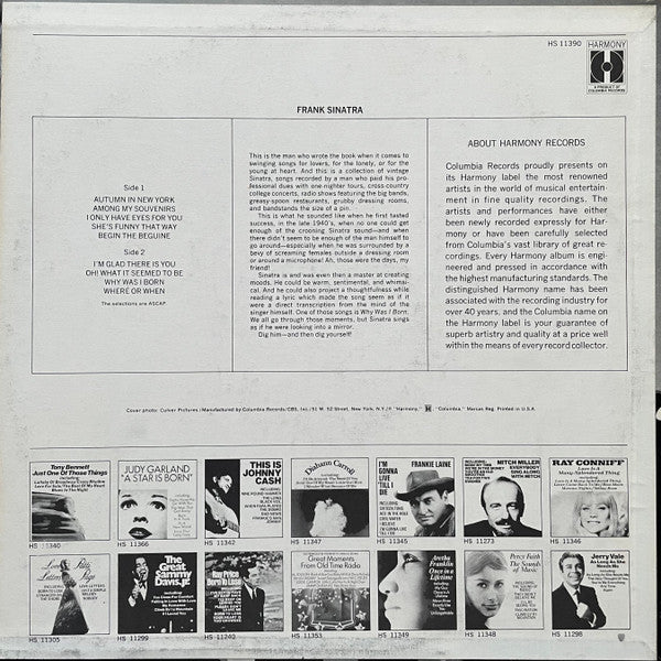 Frank Sinatra - Frank Sinatra - LP 2