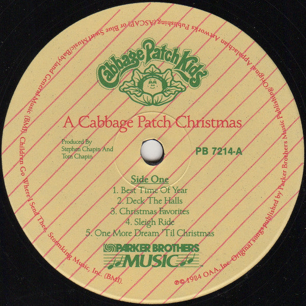 Cabbage Patch Kids - A Cabbage Patch Christmas - LP 4