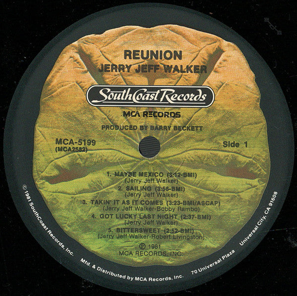 Jerry Jeff Walker - Reunion - LP 3