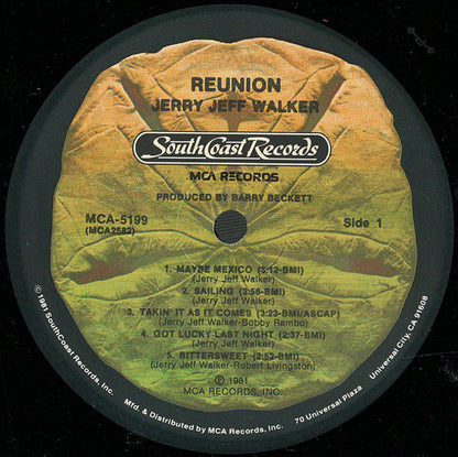 Jerry Jeff Walker - Reunion - LP 3
