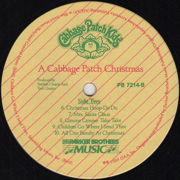 Cabbage Patch Kids - A Cabbage Patch Christmas - LP 3