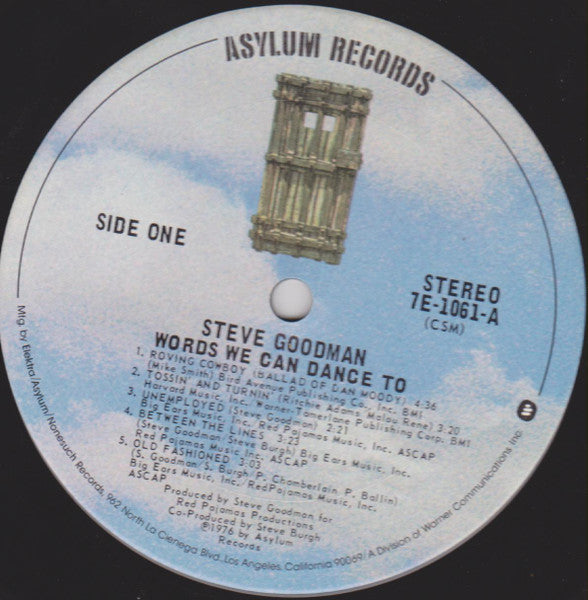 Steve Goodman - Words We Can Dance To - LP 2