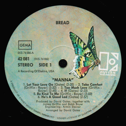 Bread - Manna - LP 3