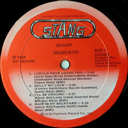 The Moments - Sharp - LP 3