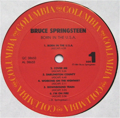 Bruce Springsteen - Born In The U.S.A. - LP 3