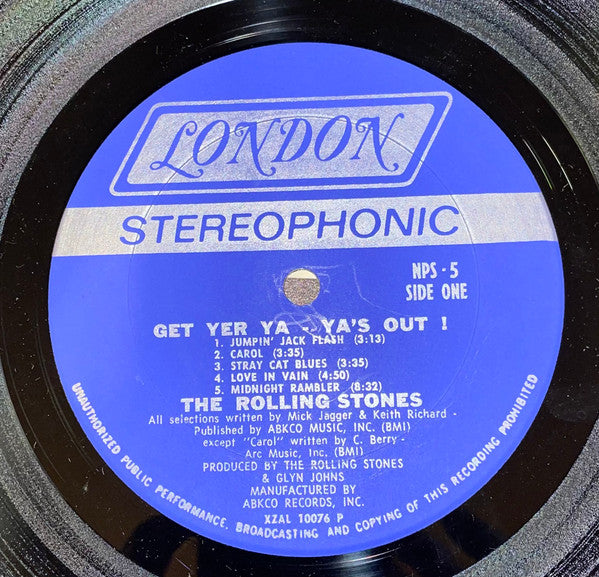 The Rolling Stones - Get Yer Ya-Ya's Out! - The Rolling Stones In Concert - LP 3