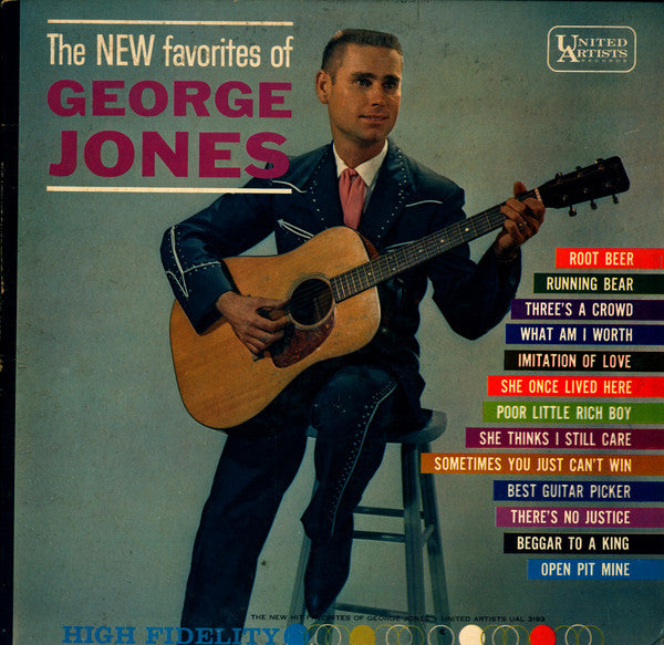 George Jones - The New Favorites Of George Jones - LP