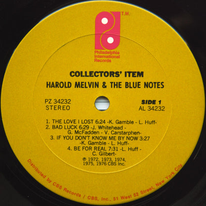 Harold Melvin & The Blue Notes - Collectors' Item - LP 3