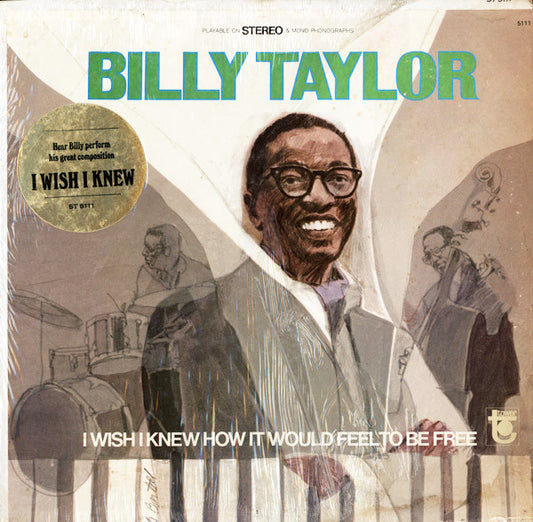 Billy Taylor - I Wish I Knew How It Would Feel To Be Free - VINTAGE vinyl record for sale