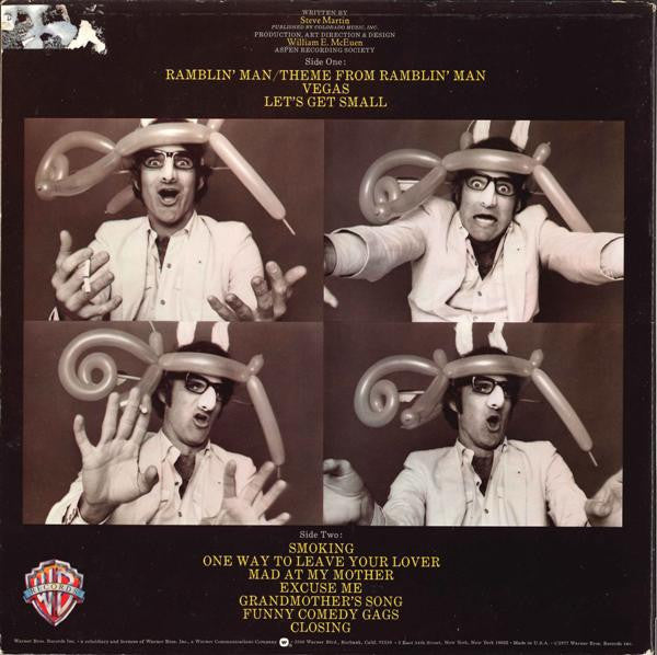 Steve Martin - Let's Get Small - LP 3