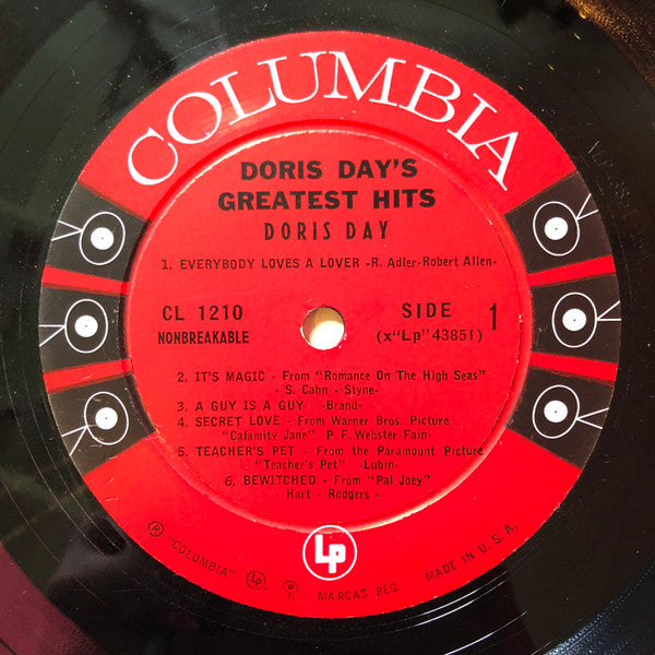 Doris Day - Doris Day's Greatest Hits - LP 3