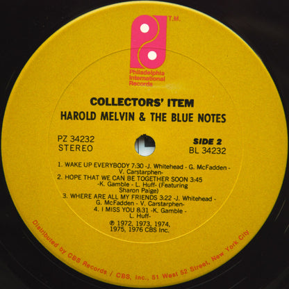 Harold Melvin & The Blue Notes - Collectors' Item - LP 4