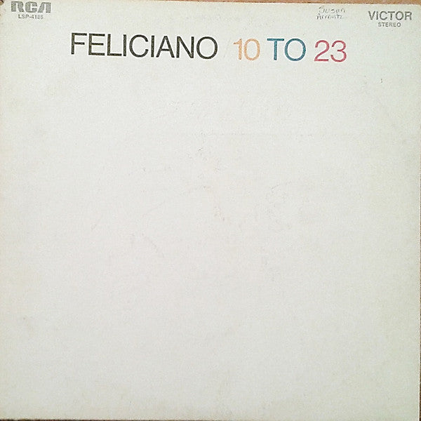 Jose Feliciano - 10 to 23 - LP