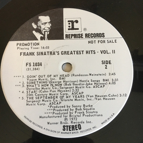 Frank Sinatra - Frank Sinatra's Greatest Hits Vol. 2 - LP 4