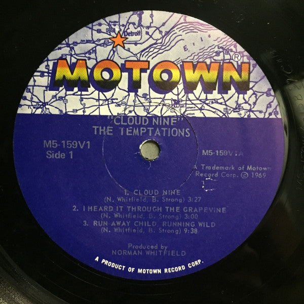 The Temptations - Cloud Nine - LP 3