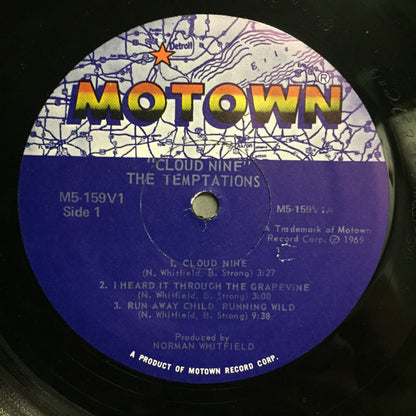 The Temptations - Cloud Nine - LP 3