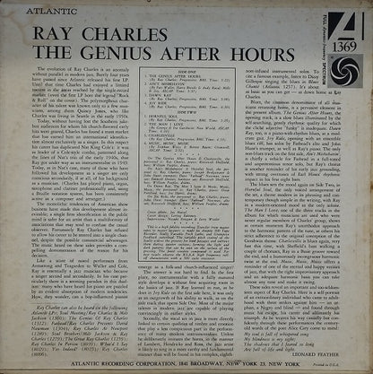 Ray Charles - The Genius After Hours - LP 2
